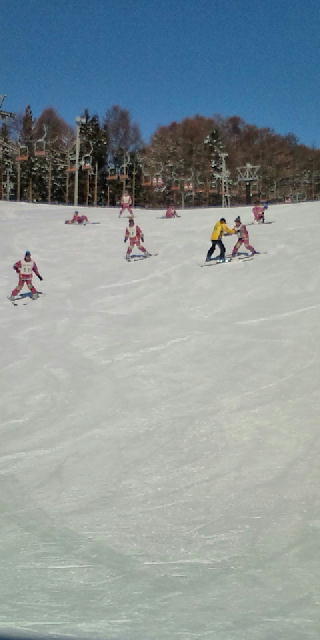 スキー教室２日目