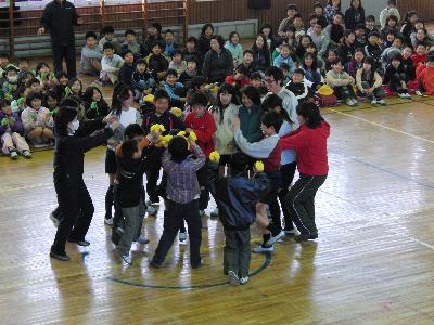 先生方も一緒に