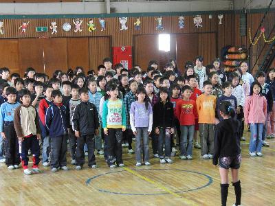 年生全員による合唱