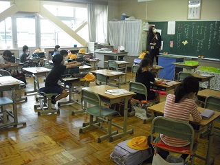 学校再開1