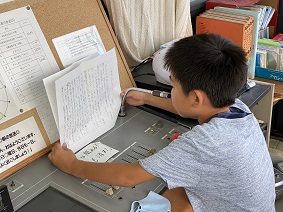児童代表の言葉