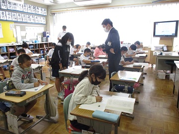 国語授業