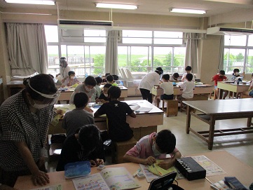 家庭科ボランティアさん