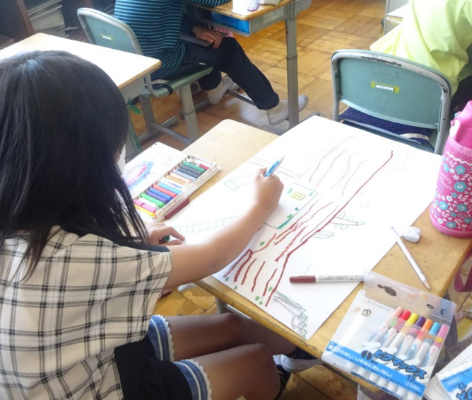 図工、4年生の画像