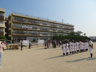 環境整備の様子