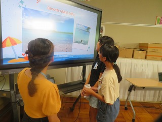 イングリッシュカフェの様子