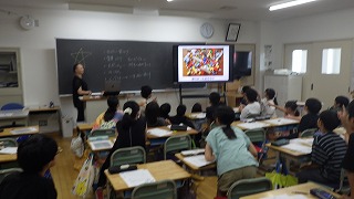 出前授業の様子