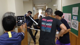 不審者対応避難訓練